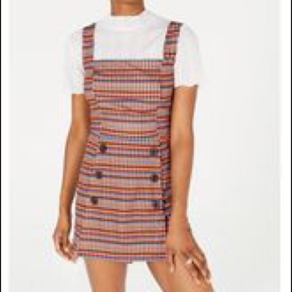 FishBowl Plaid Skort Dress